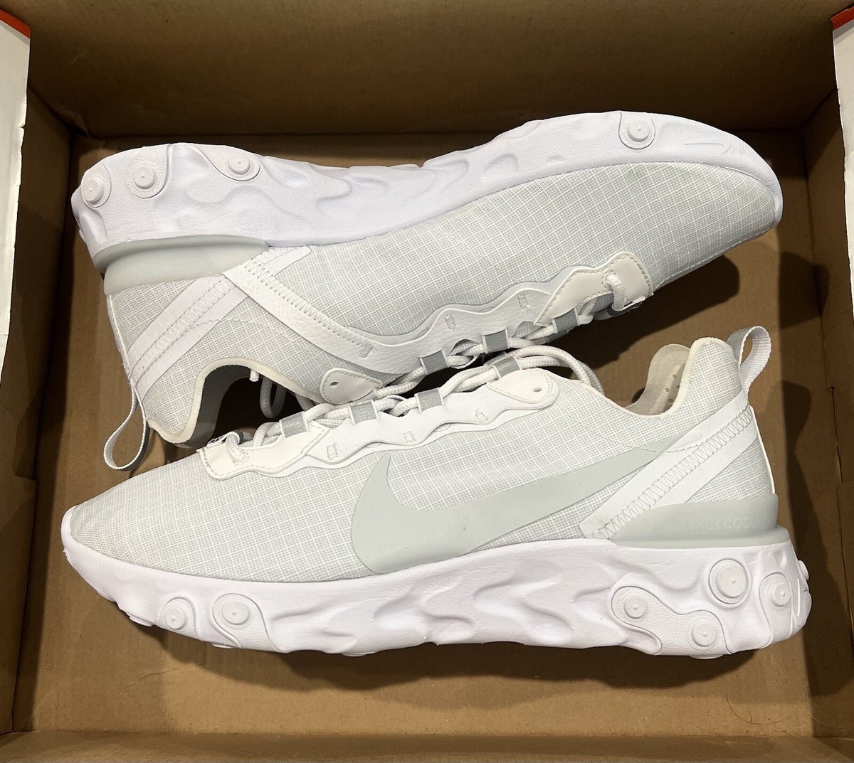 nike element triple white