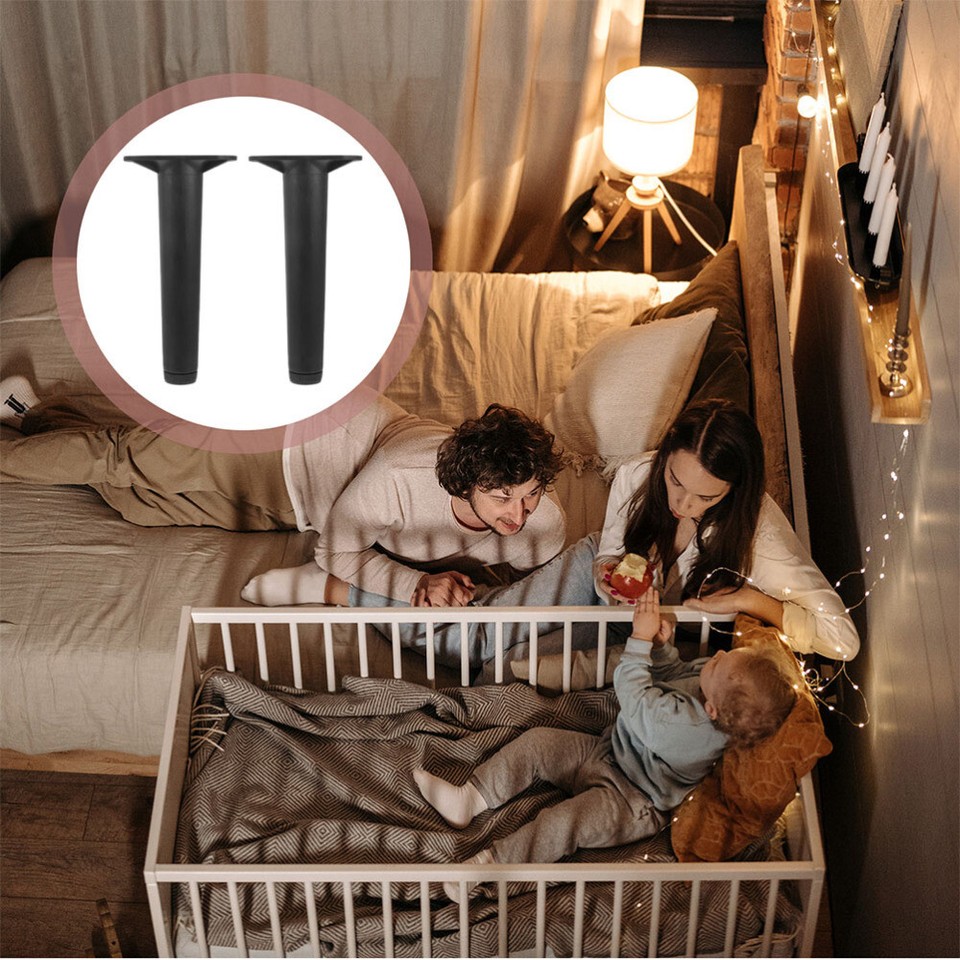 2pcs Bed Frame Legs Adjustable Bed Legs Bed Legs Bed Frame Support Leg