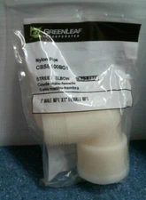 GreenLeaf CBSE100BG1, 1" Male NPT x 1" Female NPT Street Elbow, FREE SHIPPING 