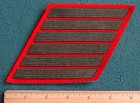 Embroidered Patch US Marine Corps USMC Service Stripes Single Hash Mark Military — photo 3