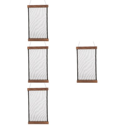  4pcs Ohrringhalter Wandhänge Brosche Ohrringe Stand Bolder Ohrring Organizer