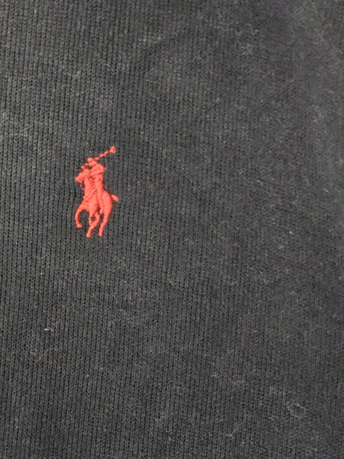 Polo Ralph Lauren Sweater Mens XXL Blue 1 4 Zip Sweatshirt Red Pony Cotton