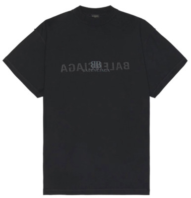 BALENCIAGA  INSIDE OUT T-SHIRT BLC2062 / 787358 TQVJ4 NEW