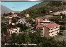 GIULIANO DI ROMA AQU TRAVELLED 1969 PANORAMIC VIEW 