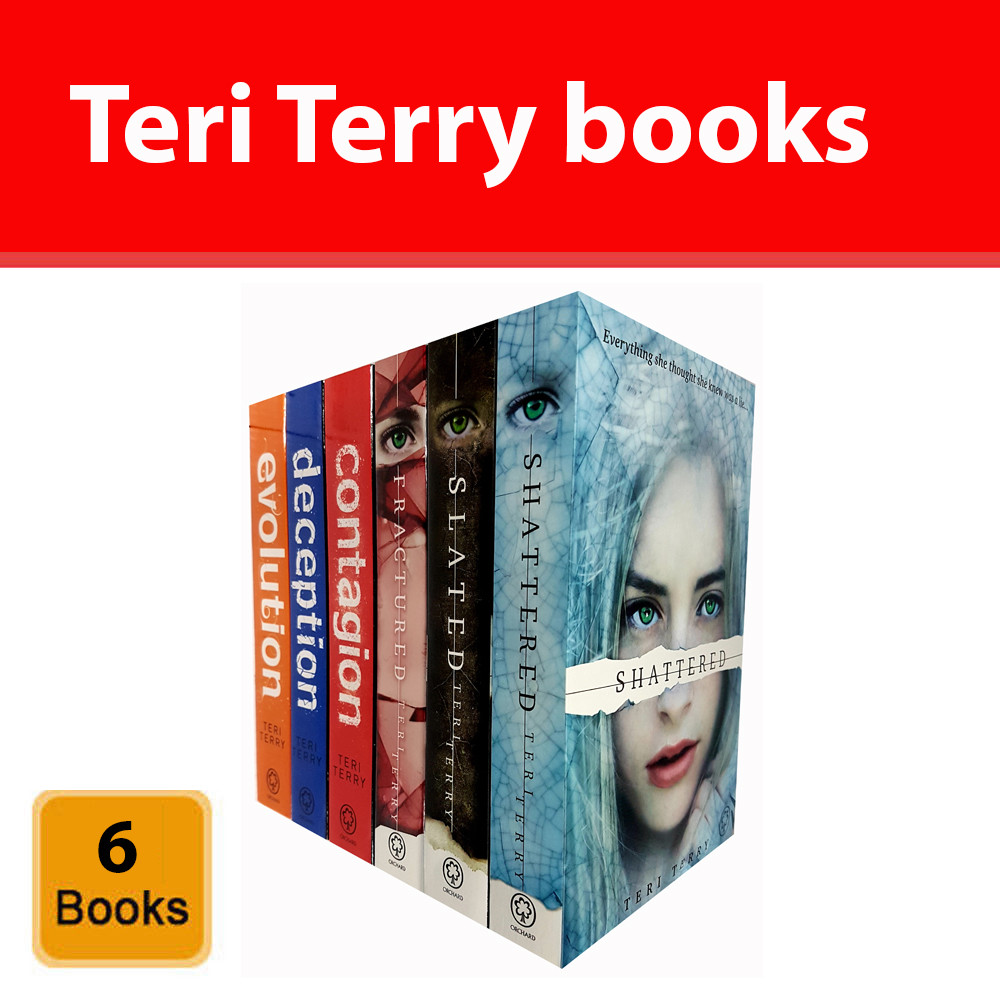 Teri Terry collection Slated and Dark Matter series 6 books set Young Adult pack