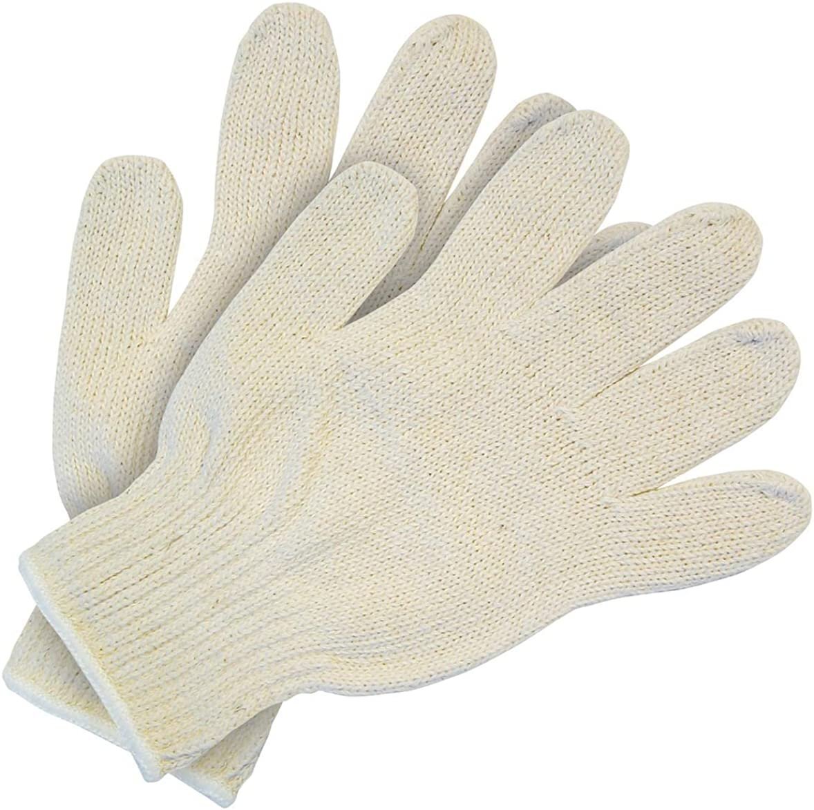 VGuard® 7 Ga. Natural String Knitted Ladies Work Gloves (Medium, 25 Dozen/ Case