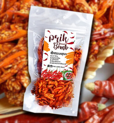 Crispy Chilli Sesame Fried Thai Snacks Flavor Savory Spice Herb Food Asian  Pack | eBay