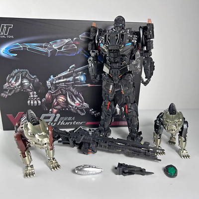 Transformation VT-01 VISUAL TOYS Bounty Hunter Lockdown with Two Dogs Figure