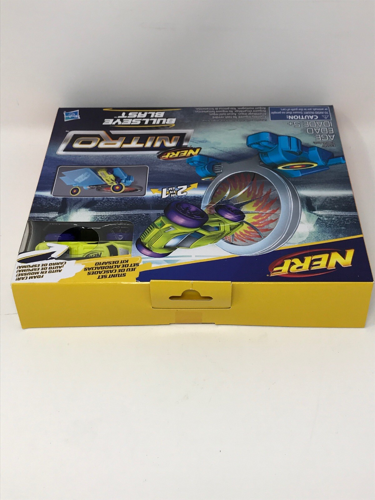 nerf nitro bullseye blast stunt set