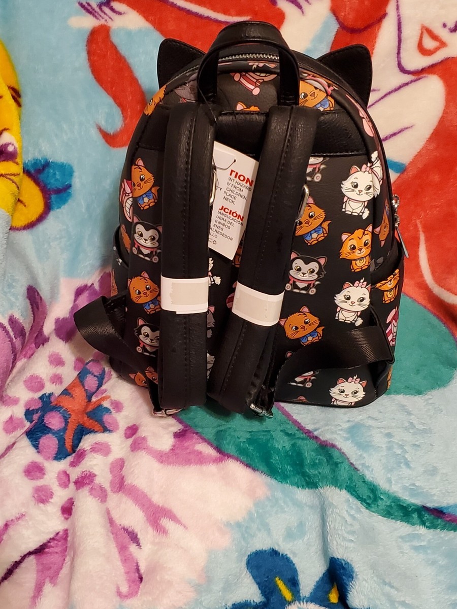 Disney Parks Loungefly Cats Backpack with Ears Cheshire  display picture 1