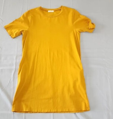 pale yellow t shirt dress Girls' Yellow T-shirt Dress Size: 12-24m By Mila & Rose