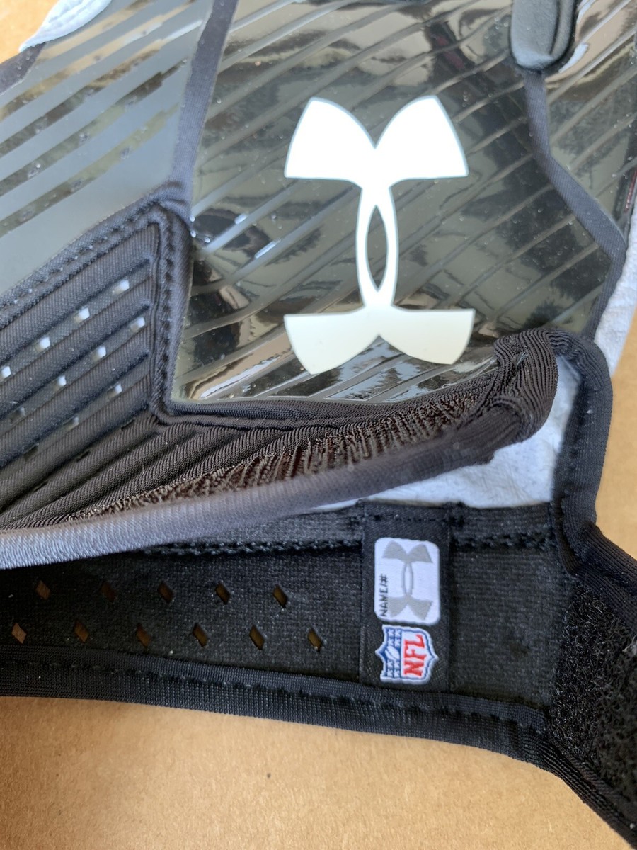 セール‼️UNDER ARMOUR SPOTLIGHT GLOVE LEATHER Under Armour NFL Spotlight Leather Palm Gloves White sz 2XL | eBay