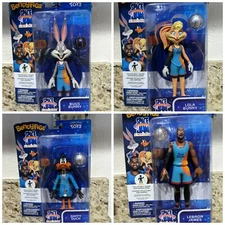 Complete Set Of 4 Space Jam A New Legacy BENDYFIGS 7” Bendable Action Figures