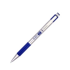 Zebra G-301 Retractable Gel Pen Stainless 0.7mm Med Tip 1/EA Blue Office School