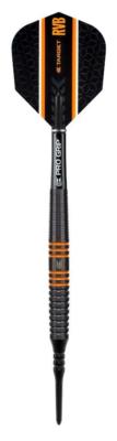 TARGET RVB80 BLACK RAYMOND VAN BARNEVELD 80% TUNGSTEN 20 Gram SOFT TIP DARTS 