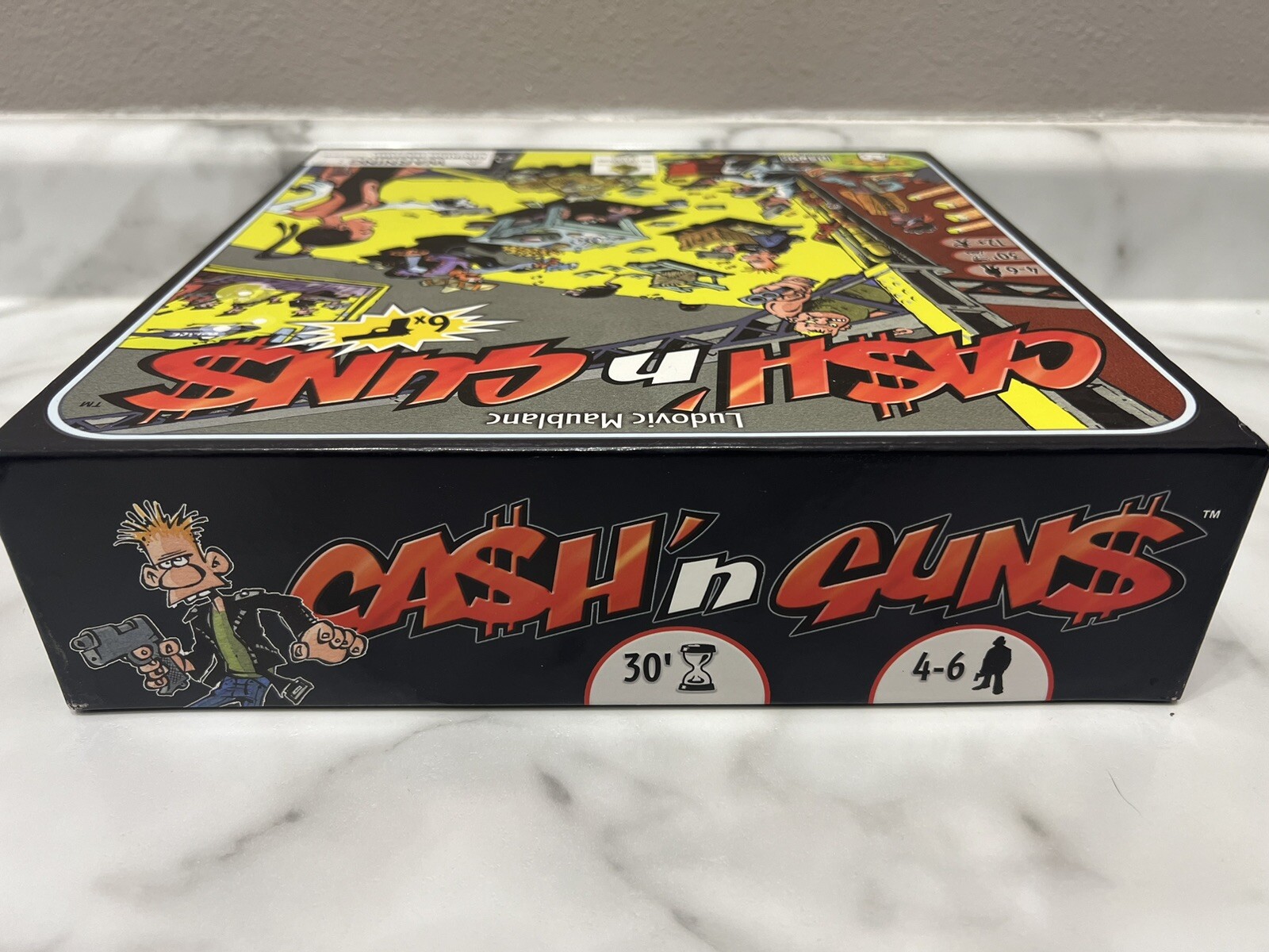 Cash 'N Guns Board Game by Ludovic Maublanc - REPOS Production READ!