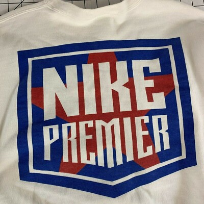 Rare Vintage Nike Premier Soccer Gray Tag Sweatshirt T Shirt 80s