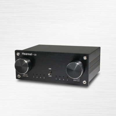 Heareal-Z2 Lossless Audio Switcher Audio Selector Switch Audio Signal Adapter*