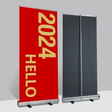 36"Wx72-90"H, Heavy-Duty Retractable Roll Up Banner Stand Carry Bag (Stand ONLY)