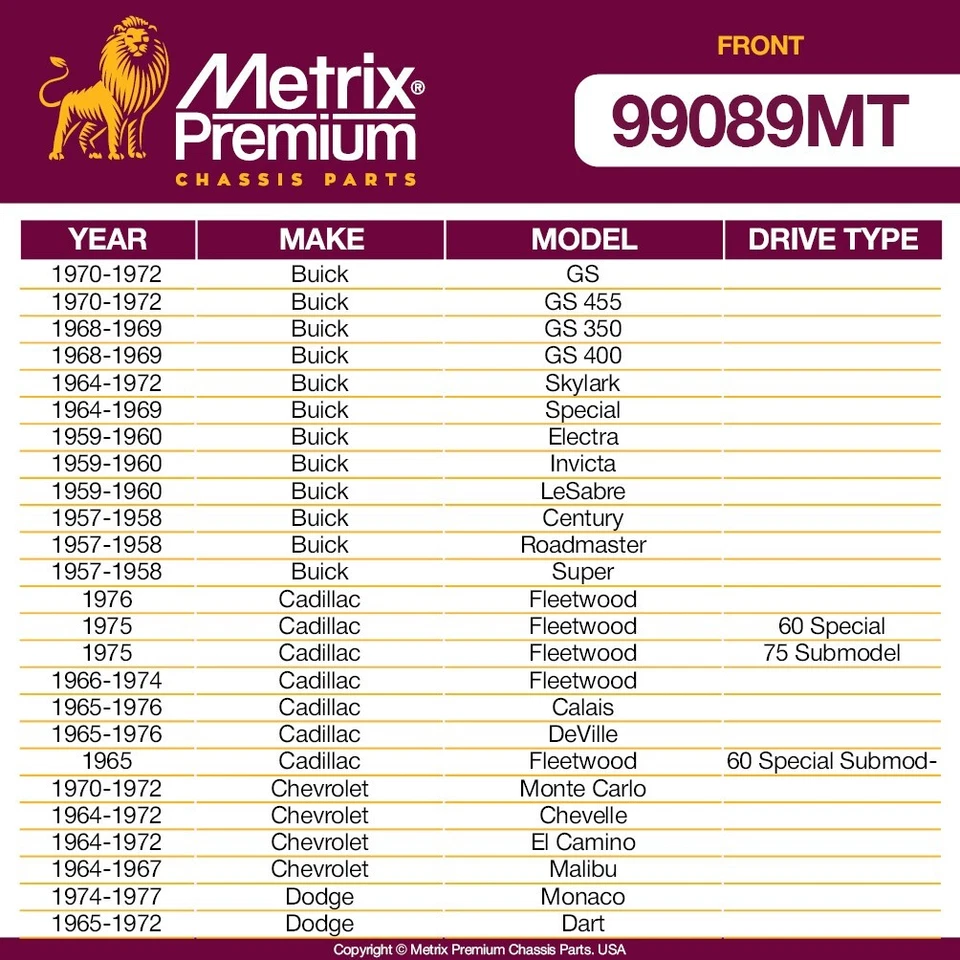 Barra estabilizadora delantera izquierda para 64-72 Pontiac GTO LeMans Chevy Chevelle El Camino Foto 2 de 4