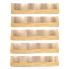 5PCS Anti-static Wood Comb Wooden Comb Wooden Hair Comb for Women USA