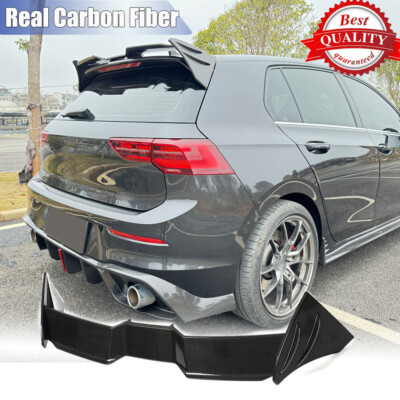 For Volkswagen VW Golf 8 MK8 GTI 21-24 Real Carbon Fiber Rear Roof