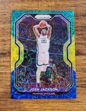 2020-21 Panini Prizm Choice Blue Yellow Green Josh Jackson #106 Grizzlies SP