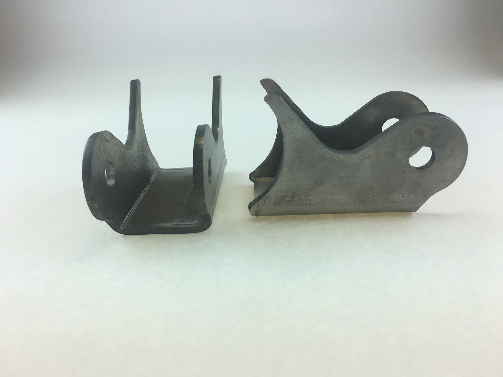 Set of Weld On Axle Shock Mount Brackets Jeep YJ With Out Hardware Made