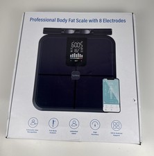 Tychesy 8-sensor Smart Scale Measures Muscle Fat,BMI, Body Composition, Weight