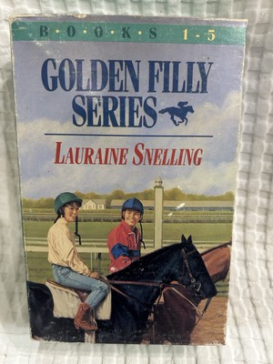 Golden Filly Series Books 1-5 Lauraine Snelling Box Set Trish Evanston Derby  