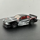 Vintage 1997 Hot Wheels Mustang Cobra Snap-On Ford Black Diecast Car