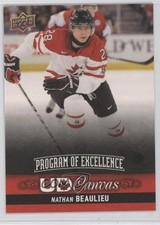 2013-14 Upper Deck UD Canvas Program of Excellence Nathan Beaulieu #C268 5xh