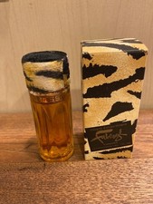 NEW Vintage Fabrege Tigress Cologne 1oz Splash Fur Cap