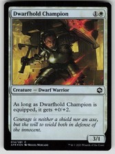 Dwarfhold Champion Foil C Adventures in the Forgotten Realms 14 NM