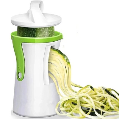 Neu Spiral Gemüseschneider Spiralisierer Zucchini Pasta Nudel Schneider Werkzeug schnell UK