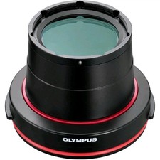 Olympus Ppo-ep03 Uw Port Underwater Housing Macro Lens Port Black Adapter