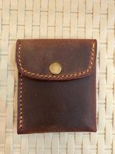 Handmade Leather Wallet - Brown
