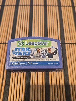 Leapster Star Wars Jedi Reading Game Cartridge