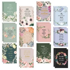 24 Pack Faith Prayer Journal, Devotionals Gifts for Small Pocket Notebook Bib...