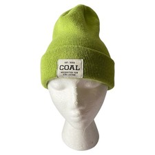 Coal Hat Cap The Uniform Beanie Adult Knit Cuff Green Winter Snowboard Outdoor