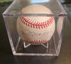 Joe DiMaggio signed Rawlings Baseball JSA Full Letter Authentic Auto Bobby Brown