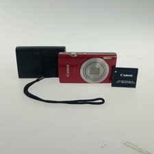 Canon IXY 200 Red Compact Digital Camera Tested Working Seller Japan