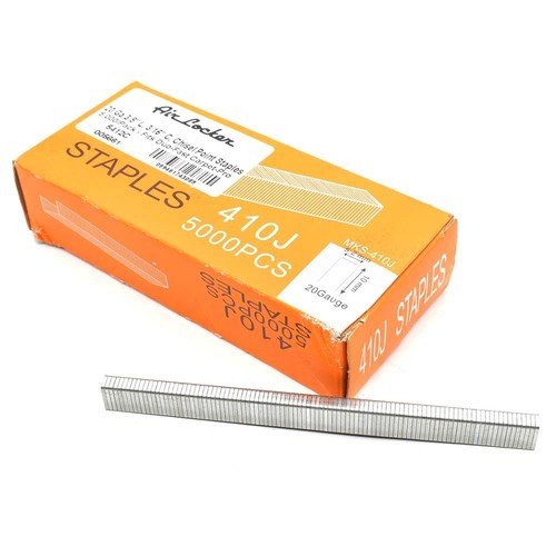 5412C 20 Gauge 3/8-Inch Length, 3/16-Inch Crown, Chisel Point Staples - 5,000...