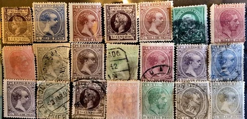 New ListingUS stamps- Puerto Rico ( Lots #6696) Stamps USED Collection