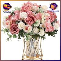 Kunstblumen Pfingstrosen Hortensien Rosa Fake Seidenblumen FüR Hochzeit Dekor