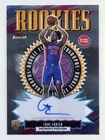Chaz Lanier 2025-26 Topps Finest Rookie Auto RC #RFA-CL NBA Detroit Pistons Card
