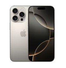 Apple iPhone 16 Pro 5G Smartphone 256GB Unlocked - Natural Titanium (Damage)