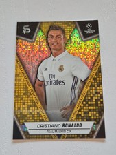 Match Attax 2024  - REAL MADRID   -GOLDEN PIXELS  - CRISTIANO RONALDO !!