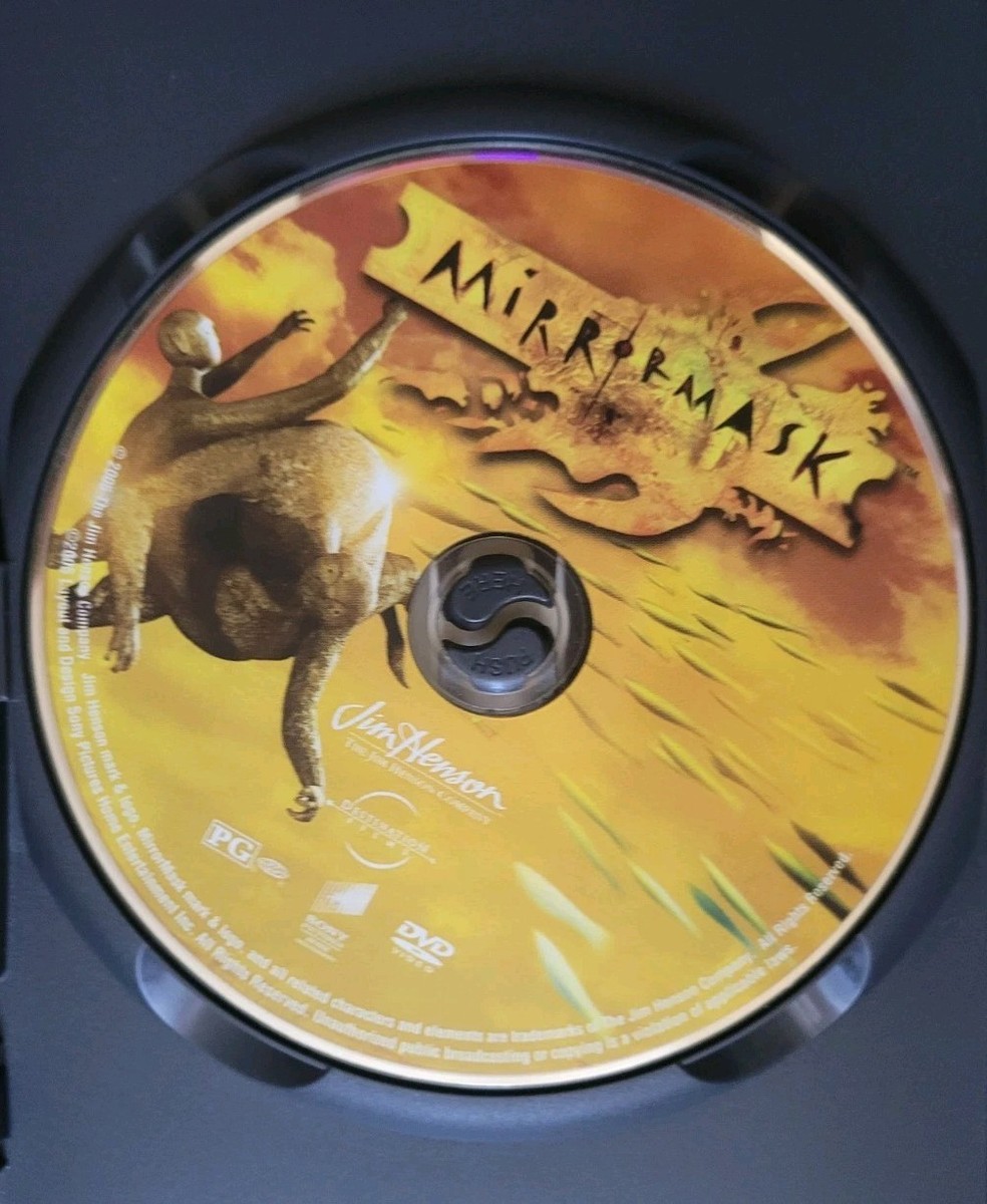 Mirrormask DVD 2006 Neil Gaiman Dave Mckean/Jim Henson Company/HTF