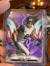 2024 Topps Inception #76 Chris Long Purple #/125